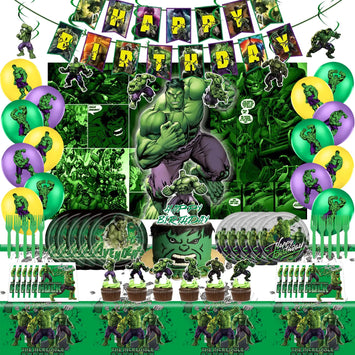 Incredible Hulk Birthday Party Kit
