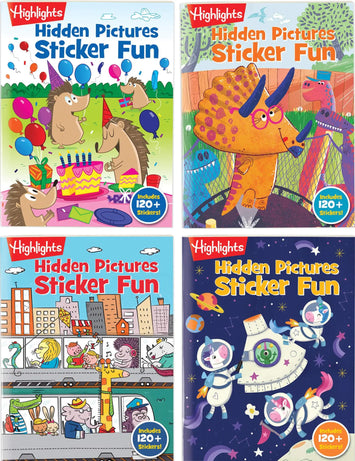 4-Book Set of Hidden Pictures Fun