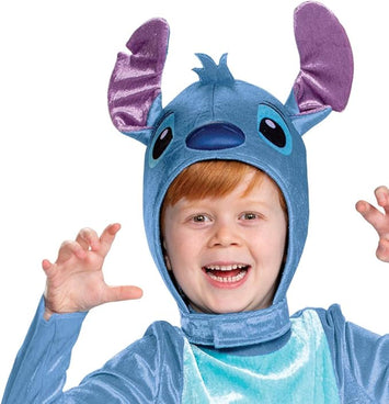 Stitch Costume for Kids, Officially Lilo and Stitch Costume Jumpsuit and Headpiece