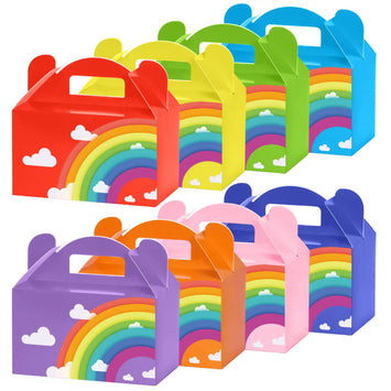 48 Pack Rainbow Party Favor Boxes