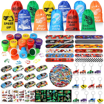 122 PCS Race Car Party Favors