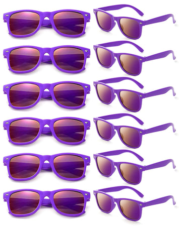 12 Pcs Purple Sunglasses