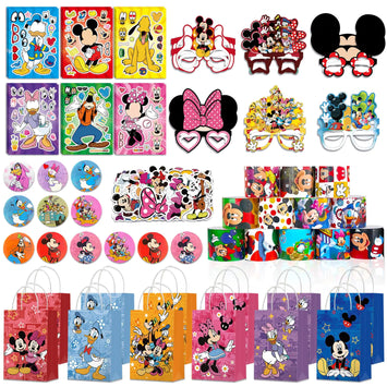 110 PCS Mickey Mouse Party Favors