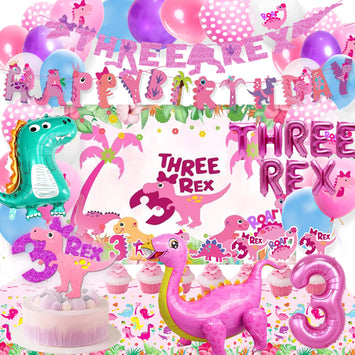 3rd Birthday Dino Birthday Party Kit