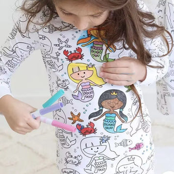 Color-Your-Own Pajamas for Kids