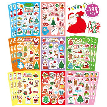 399 PCS Christmas Stickers