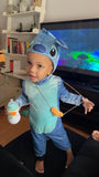 Stitch Costume for Kids, Officially Lilo and Stitch Costume Jumpsuit and Headpiece