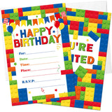 30 Pack Birthday Party Invitations with Envelopes