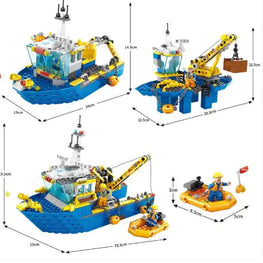 Mega Ship Building Blocks