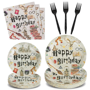 200PCS Magical Wizard Tableware Set