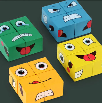 Face-Changing Rubik's Cube