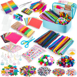 2000+Pcs Arts & Craft Kit