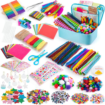 2000+Pcs Arts & Craft Kit