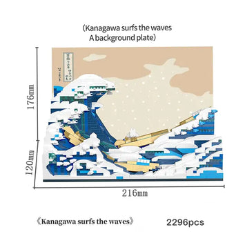 3D Art Painting Building Blocks