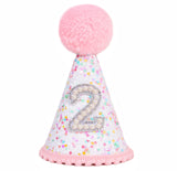 Pink 2nd Birthday Hat