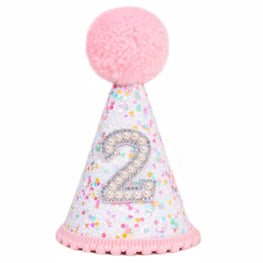 Pink 2nd Birthday Hat
