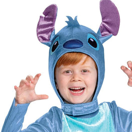 Stitch Costume for Kids, Officially Lilo and Stitch Costume Jumpsuit and Headpiece