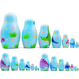 Dinosaur Nesting Dolls Set 7 pcs