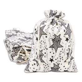 12-Pack Canvas Gift Bags