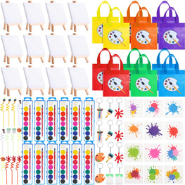 168Pcs Paint Party Favors