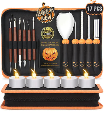 21 PCS Pumpkin Carving Kit