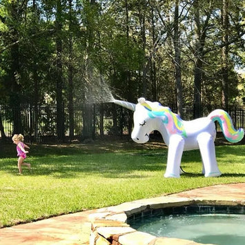 Inflatable Unicorn Sprinkler