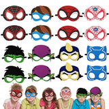 16 Pack Superhero Masks