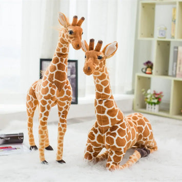Huge Realistic Giraffe Plushie