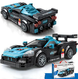 Sports Car Building Blocks Set