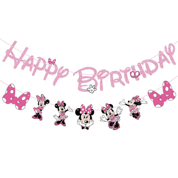 Minnie Mouse Birthday Banner