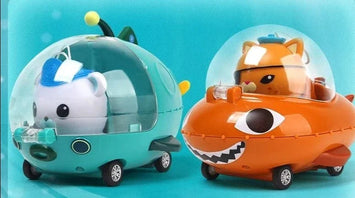 Octonauts Pull-Back Cars