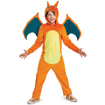 Charizard Pokemon Costume (Child Size Large 10-12)