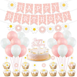 Daisy Flower Birthday Party Kit