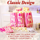 2oz Bulk Pack of 125pcs Pop Corn Bags