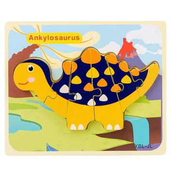 Wooden 3D Montessori Puzzle