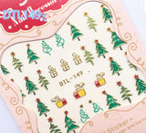 3D Christmas Nail Art Stickers