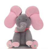 Interactive Peek-A-Boo Elephant Plushie