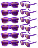 12 Pcs Purple Sunglasses