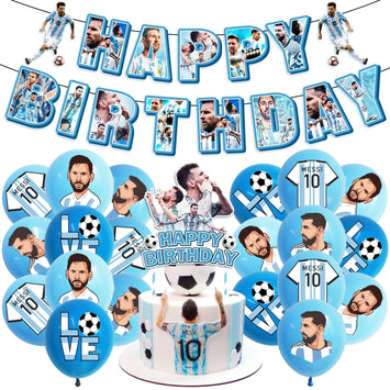 Soccer Themed Birthday Party Kit