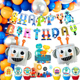 83 PCS Robot Birthday Party Kit