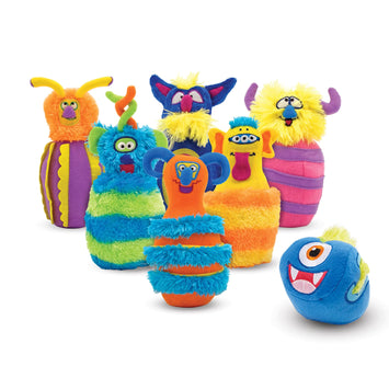 Melissa & Doug Fuzzy Monster Bowling Set