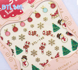 3D Christmas Nail Art Stickers