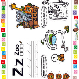 Z is for Zoo - FREE Printable Worksheet