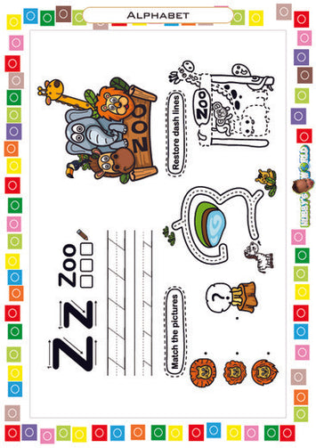 Z is for Zoo - FREE Printable Worksheet