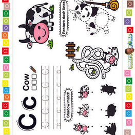 C is for Cow - FREE Worksheet