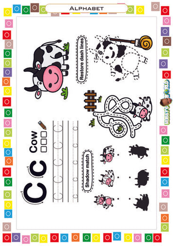 C is for Cow - FREE Worksheet