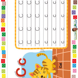 Letter C Tracing - FREE Worksheet
