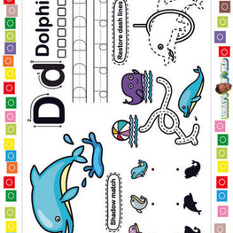 D is for Dolphin - FREE Worksheet