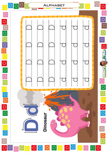 D is for Dinosaur - FREE Worksheet