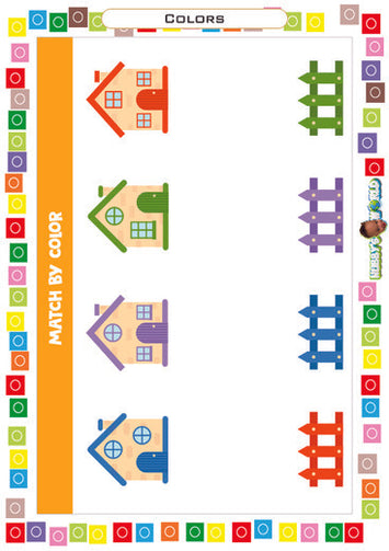 Match by Color - FREE Worksheet